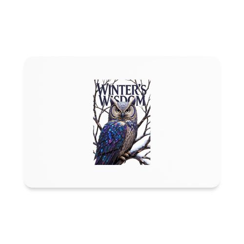 Crystalized Forest Owl T-Shirt - Rectangle Magnet