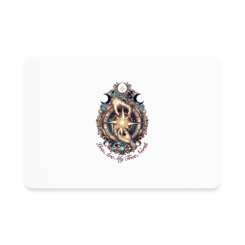 You Are My True North Celestial Compass T-Shirt - Rectangle Magnet