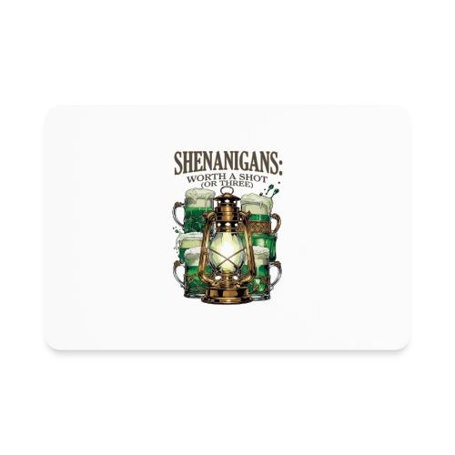 Worth a Shot Lantern Toast Graphic Tee - Rectangle Magnet