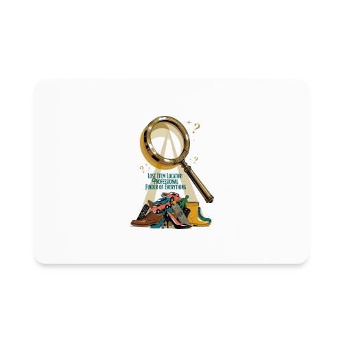 Lost Item Locator T Shirt, Professional Finder Mug - Rectangle Magnet