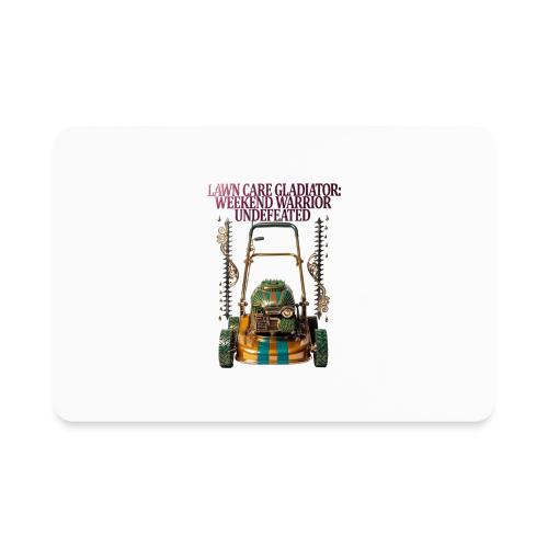 Lawn Care Gladiator T Shirt - Rectangle Magnet