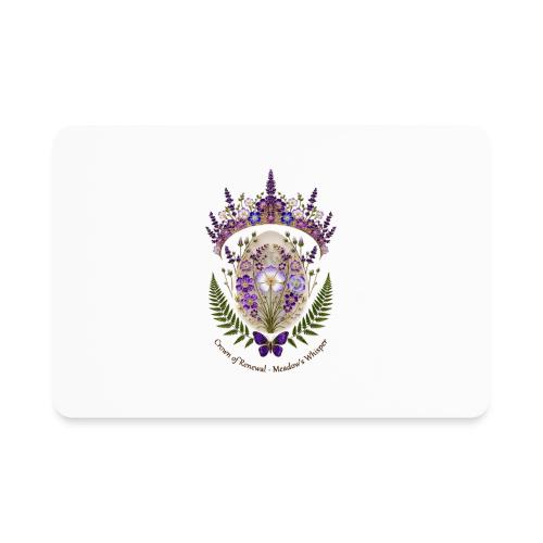 Spring Meadow Crown Tee, Cottagecore Renewal Gift - Rectangle Magnet