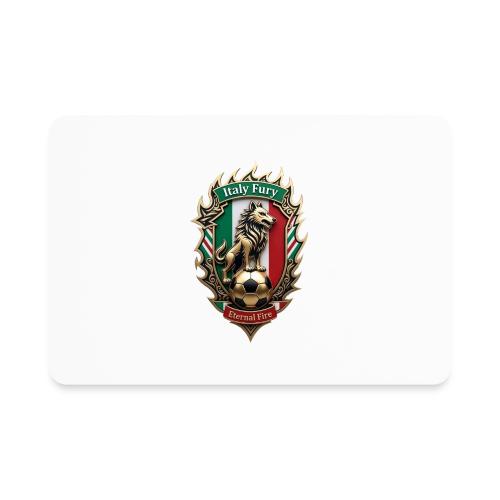 Italy Wolf Fury T-Shirt, Italian Flag Pride Gift - Rectangle Magnet