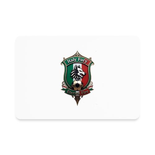 Italy heritage Wolf Fury Tee, Pride Badge Gift - Rectangle Magnet