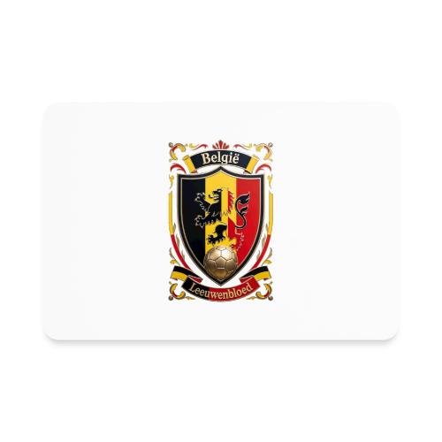 Belgium Lion Crest T-Shirt, Belgian Flag Gift - Rectangle Magnet