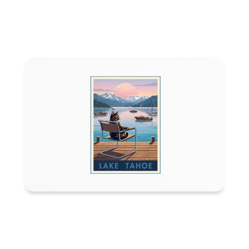 Lake Tahoe Boats - Rectangle Magnet