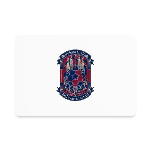 Barcelona Red Heritage T Shirt, Barsa fan Gift - Rectangle Magnet