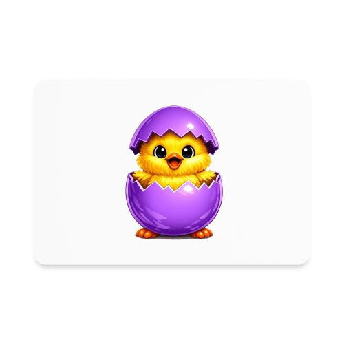 Easter Chick Purple - Rectangle Magnet