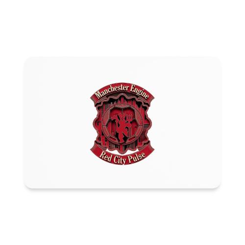 Red Manchester T Shirt, Red Soccer City Pride Gift - Rectangle Magnet