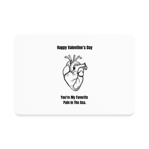 I'm Glad I Swiped Right T-Shirt | Funny Valentine - Rectangle Magnet