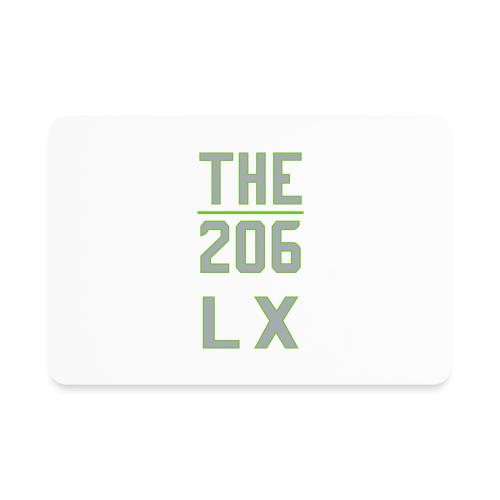 THE | 206 - Vibrant Fan Fashion - Game Win Edition - Rectangle Magnet