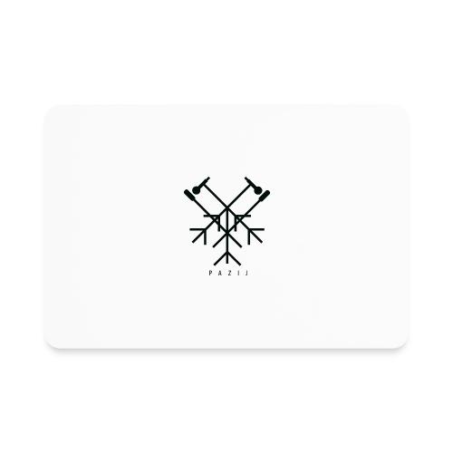 Pazij Black Logo - Rectangle Magnet