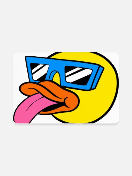 duck - Rectangle Magnet - white - Front