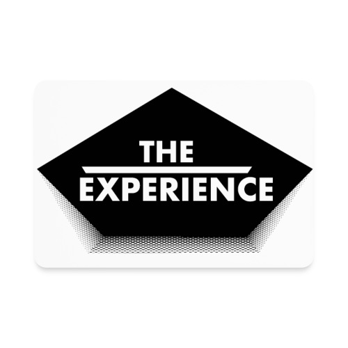 Experience Logo Black - Rectangle Magnet