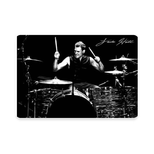 Landon Hall On Drums - Rectangle Magnet