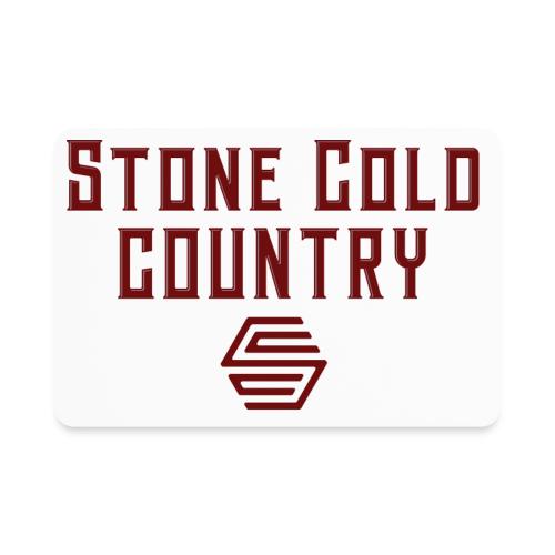 Stone Cold Country Band - Full Logo - Rectangle Magnet