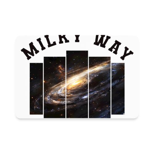 Milky way galaxy - Rectangle Magnet