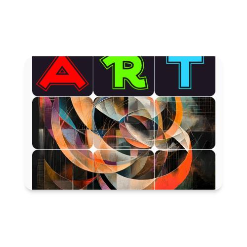 Fragments of Art - Rectangle Magnet