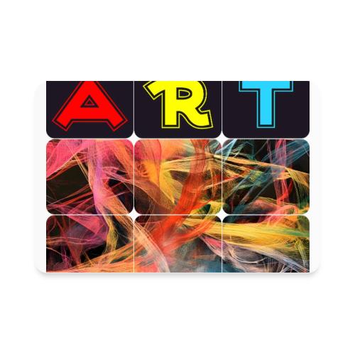 Chaotic Threads of Art - Rectangle Magnet