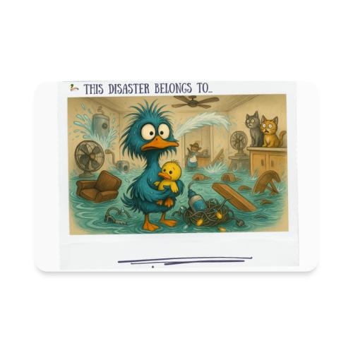 This Disaster Belongs To... Flood Sticker - Rectangle Magnet