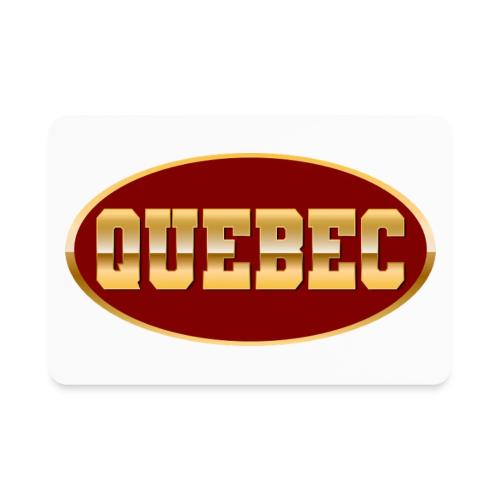 Quebec Gleams - Rectangle Magnet