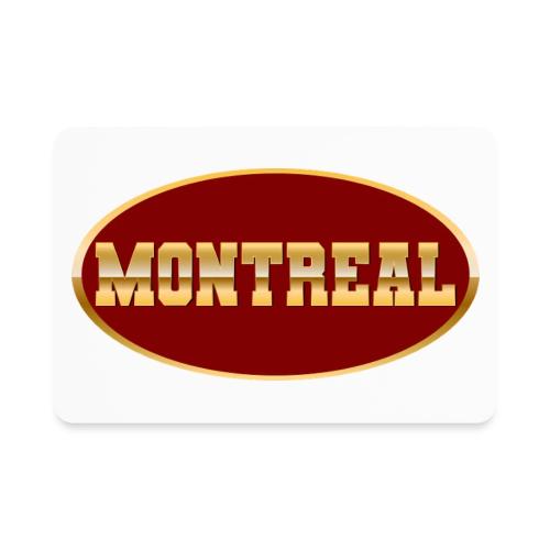 Montreal in Gold - Rectangle Magnet