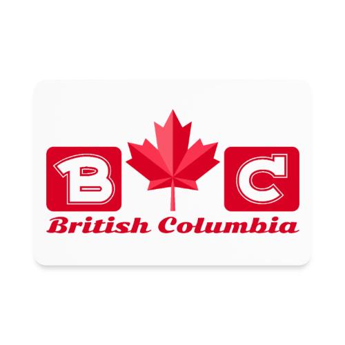 British Columbia, province of Canada - Rectangle Magnet
