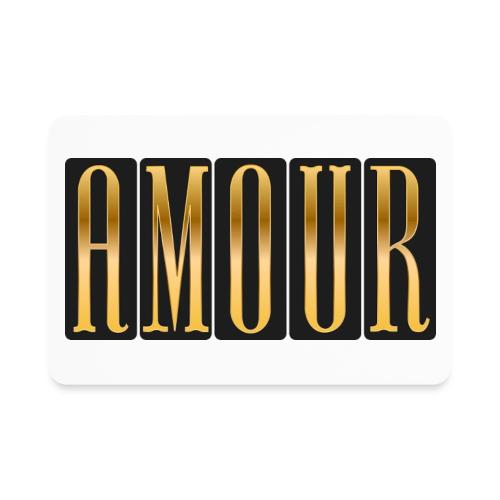 Golden Love - Rectangle Magnet
