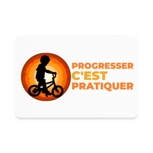 On the Move Towards Progress - Rectangle Magnet