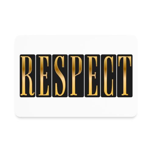 Golden Respect - Rectangle Magnet