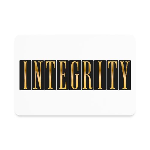 Golden Integrity - Rectangle Magnet