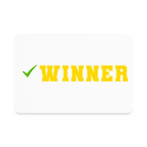Crowned to Win - Rectangle Magnet