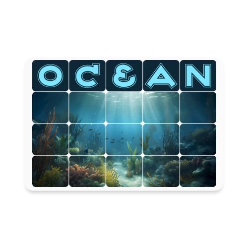 Ocean: Beneath the Surface - Rectangle Magnet