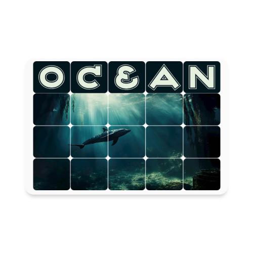 Ocean Whisper - Rectangle Magnet