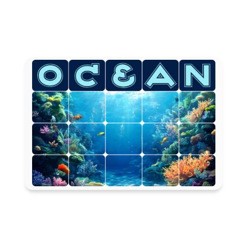 Ocean: Tropical Drift - Rectangle Magnet