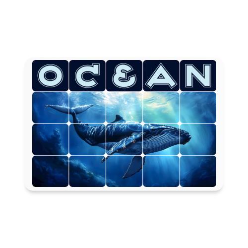Ocean Titan - Rectangle Magnet