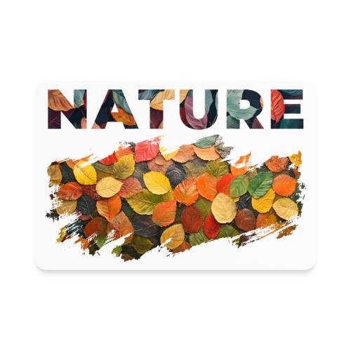 Brushed by Nature - Rectangle Magnet