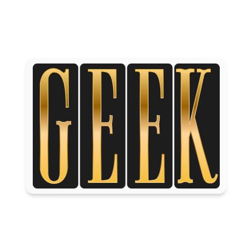 Proudly Geek - Rectangle Magnet