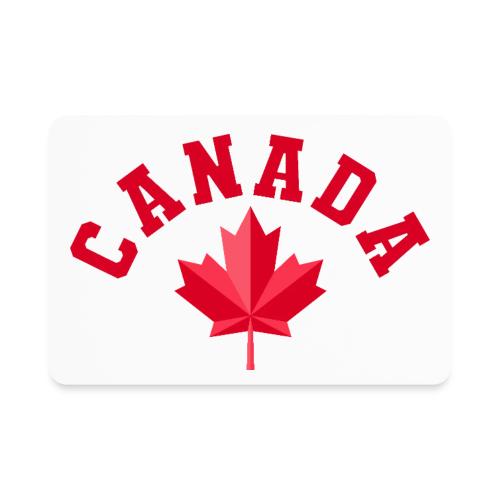 Canada with maple leaf - Rectangle Magnet