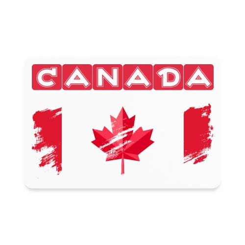 Canada, Inspired by the Canadian flag - Rectangle Magnet