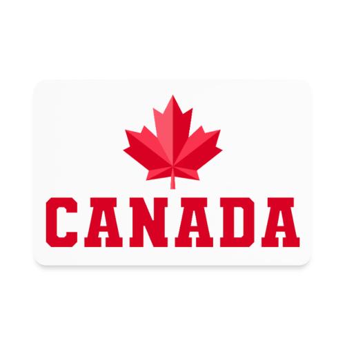 Canada with a maple leaf - Rectangle Magnet