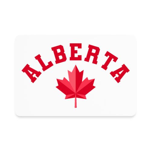 Alberta with maple leaf - Rectangle Magnet