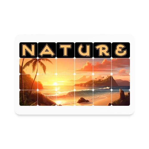 Nature: Tropical Twilight - Rectangle Magnet