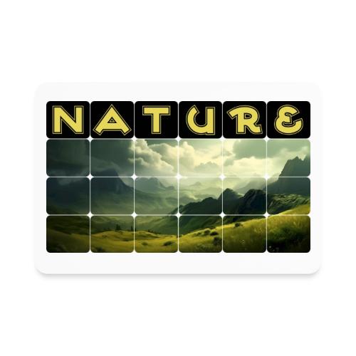 Nature: Verdant Peaks - Rectangle Magnet
