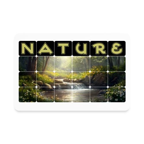 Nature: Verdant Bloom - Rectangle Magnet