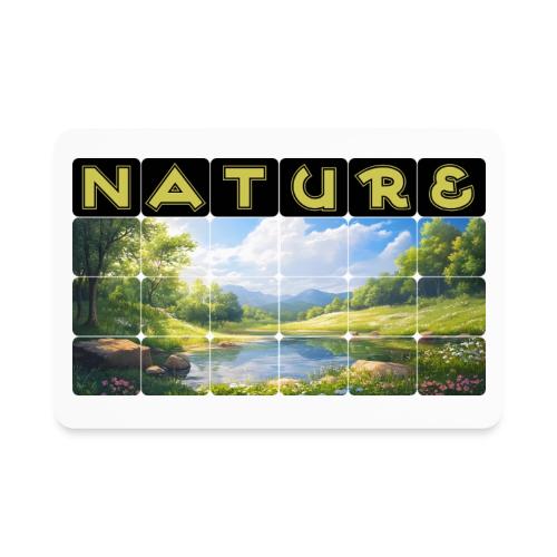 Nature: Springtime Serenity - Rectangle Magnet