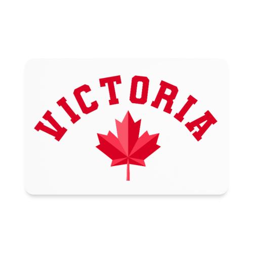 Victoria with maple leaf - Rectangle Magnet