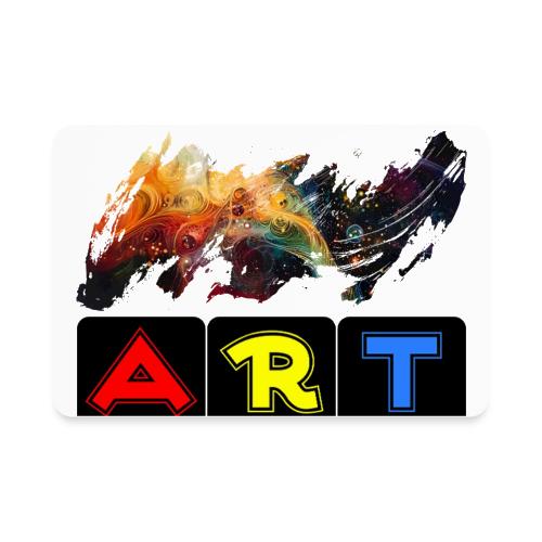 Pulse of Art - Rectangle Magnet