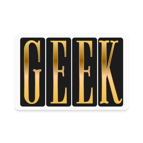 Proudly Geek - Rectangle Magnet
