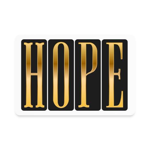 Golden Hope - Rectangle Magnet